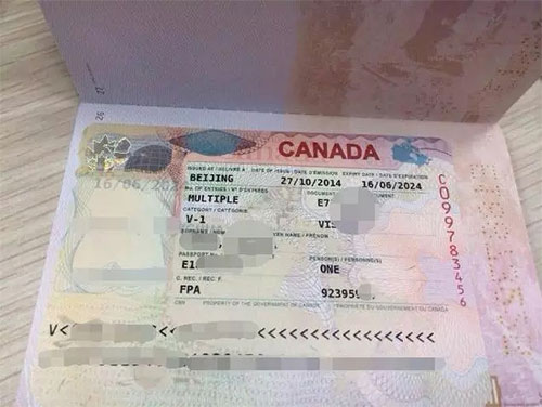 加拿大签证 加拿大签证
